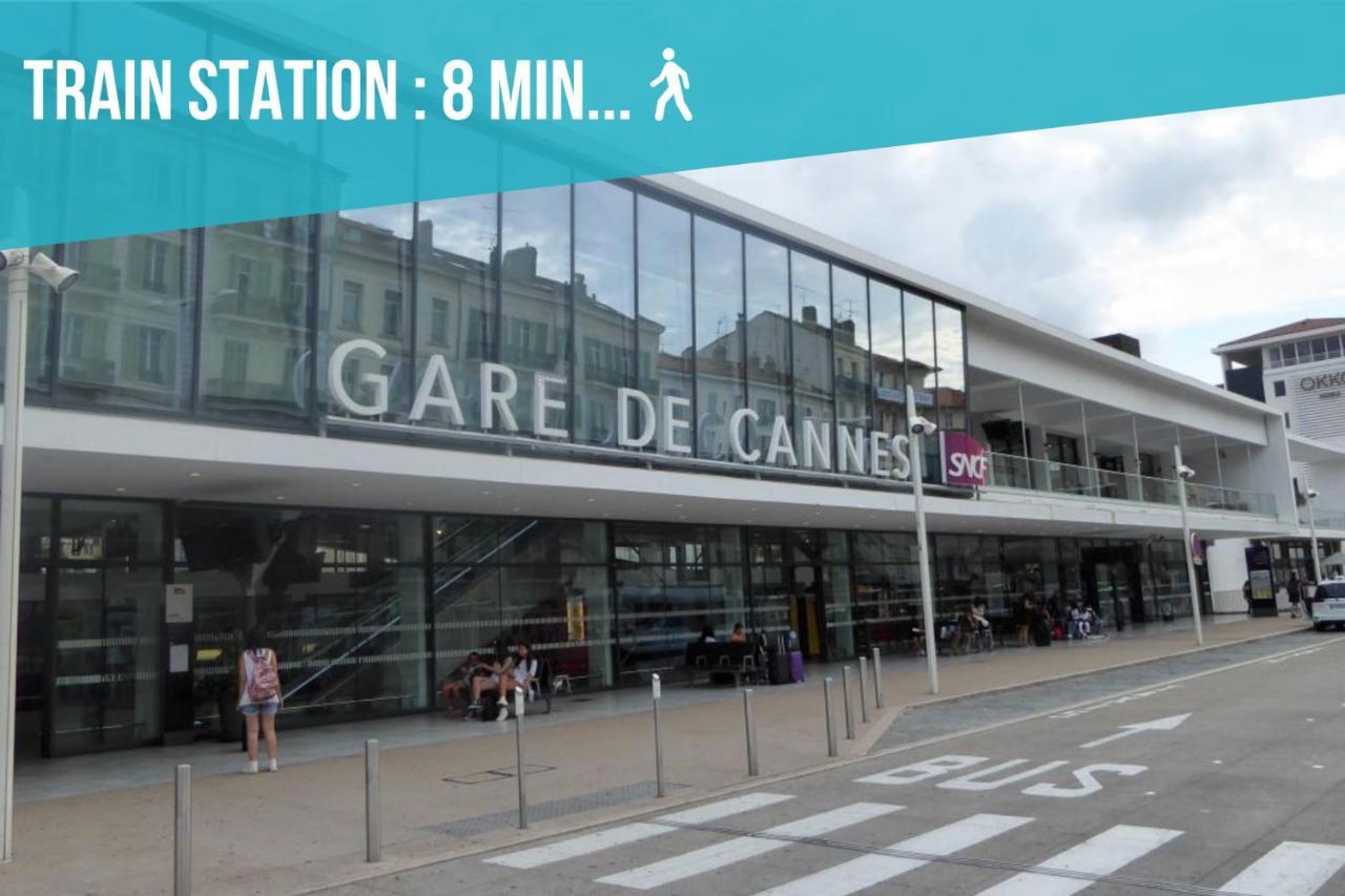 Le Forville : 400M Palais, Calme, Clim คานส์ ภายนอก รูปภาพ